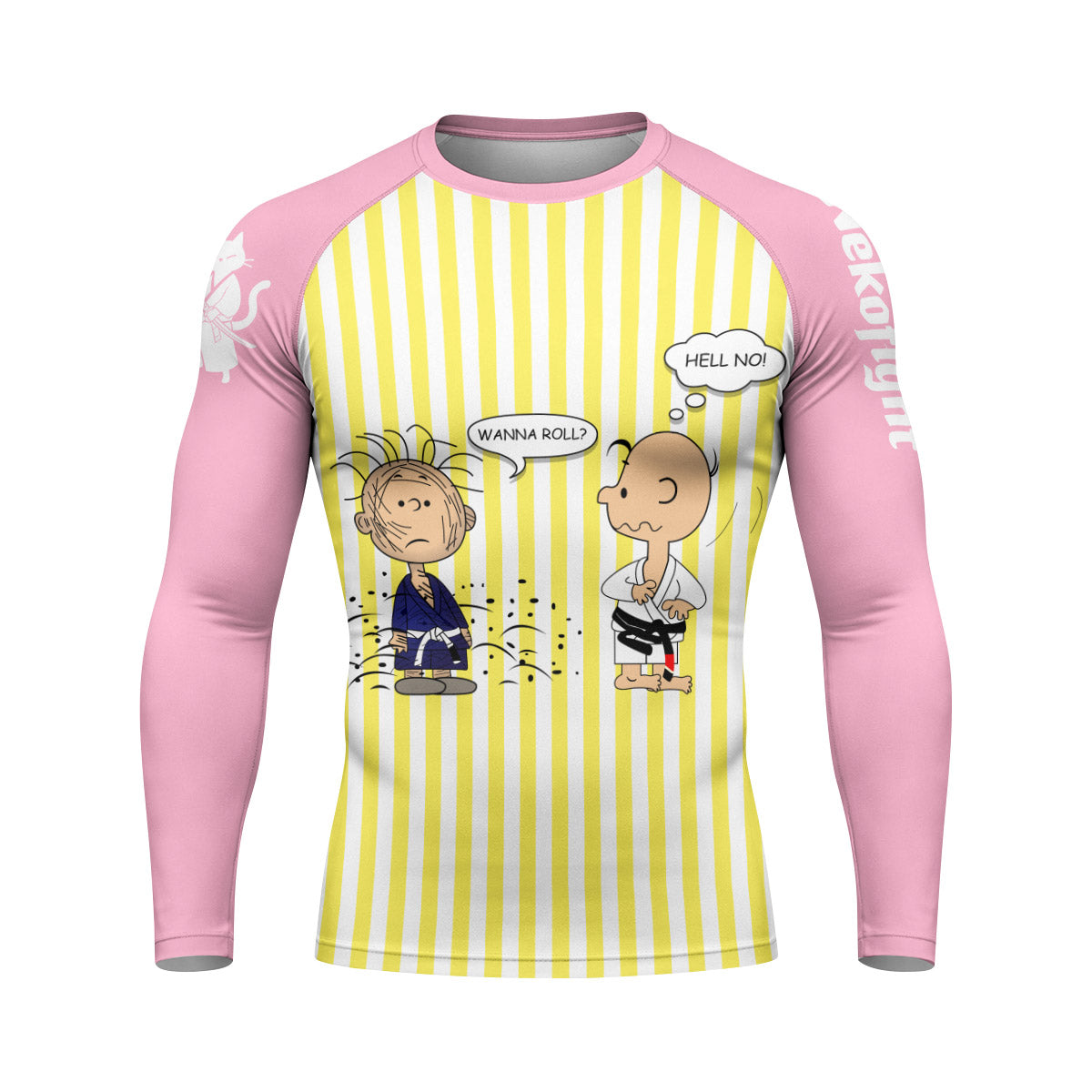Charlie Brown Wanna Roll Rash Guard