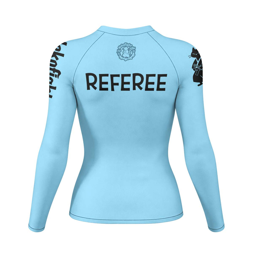 Charlie Referee Blue Rash Guard