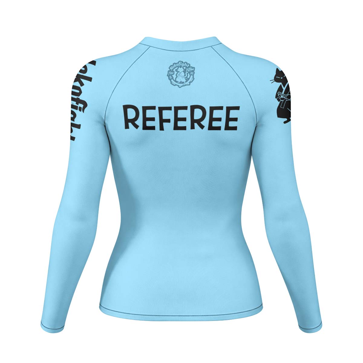 Charlie Referee Blue Rash Guard