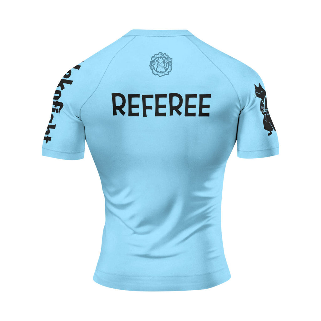 Charlie Referee Blue Rash Guard