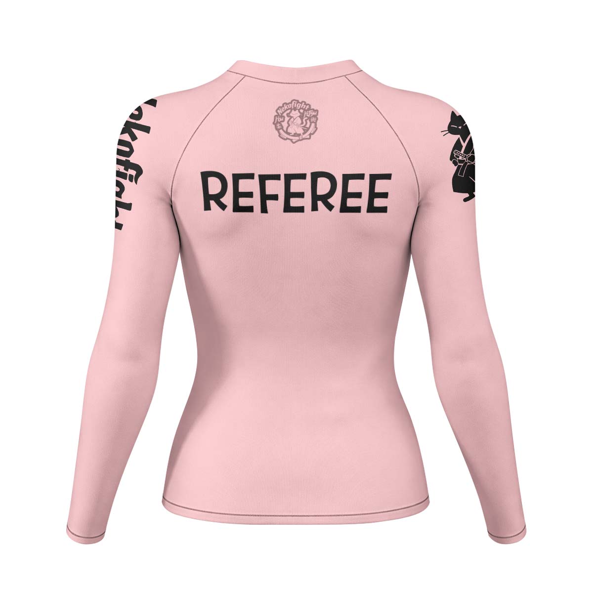 Charlie Referee Pink Rash Guard