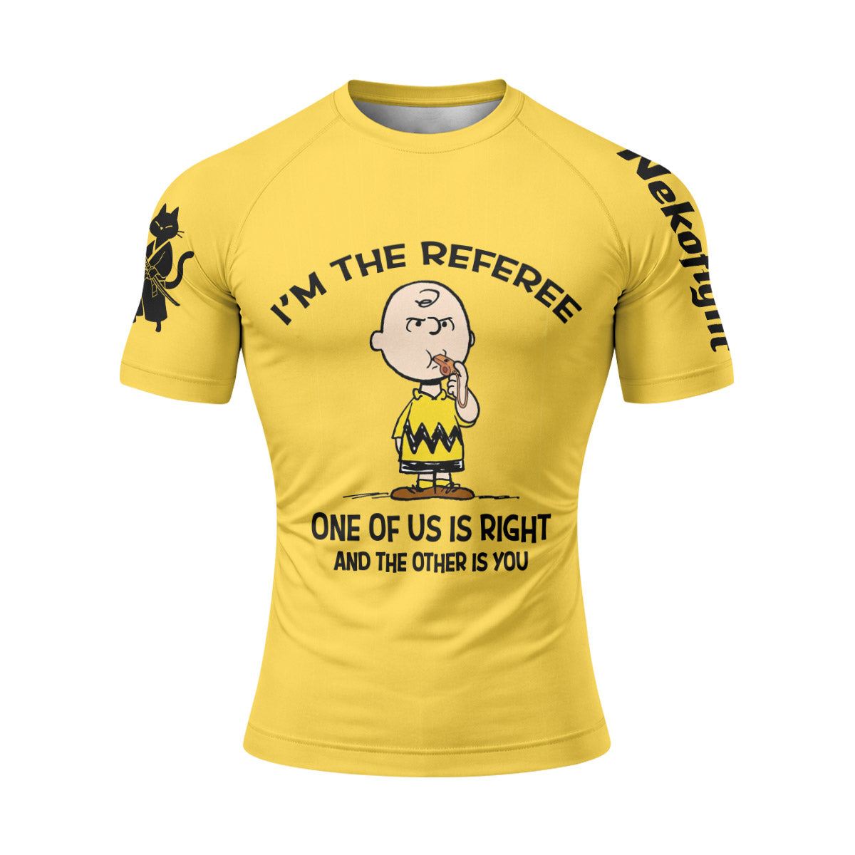 Charlie Referee Rash Guard