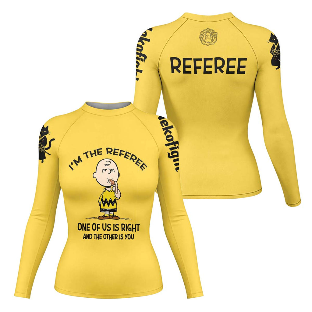 Charlie Referee Rash Guard