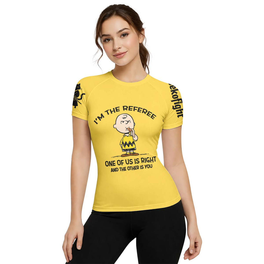 Charlie Referee Rash Guard