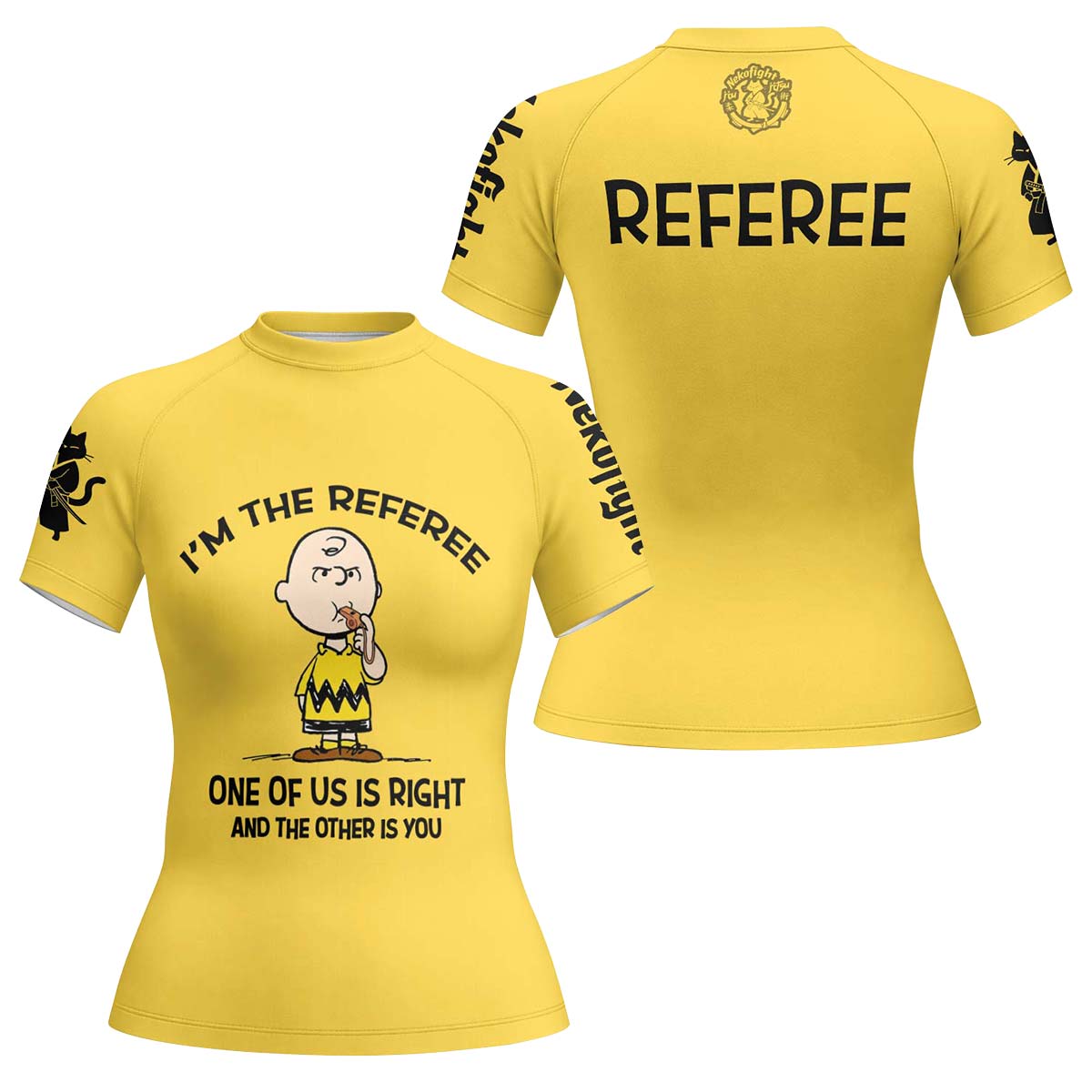 Charlie Referee Rash Guard