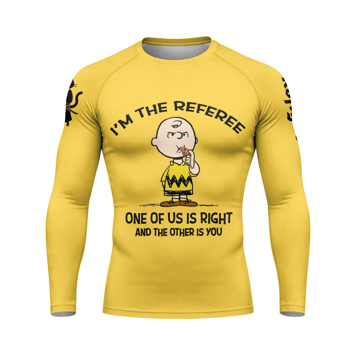 Charlie Referee Rash Guard