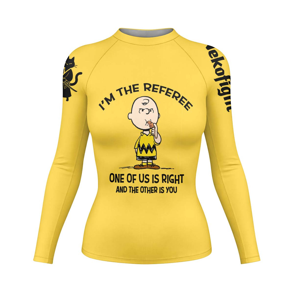 Charlie Referee Rash Guard
