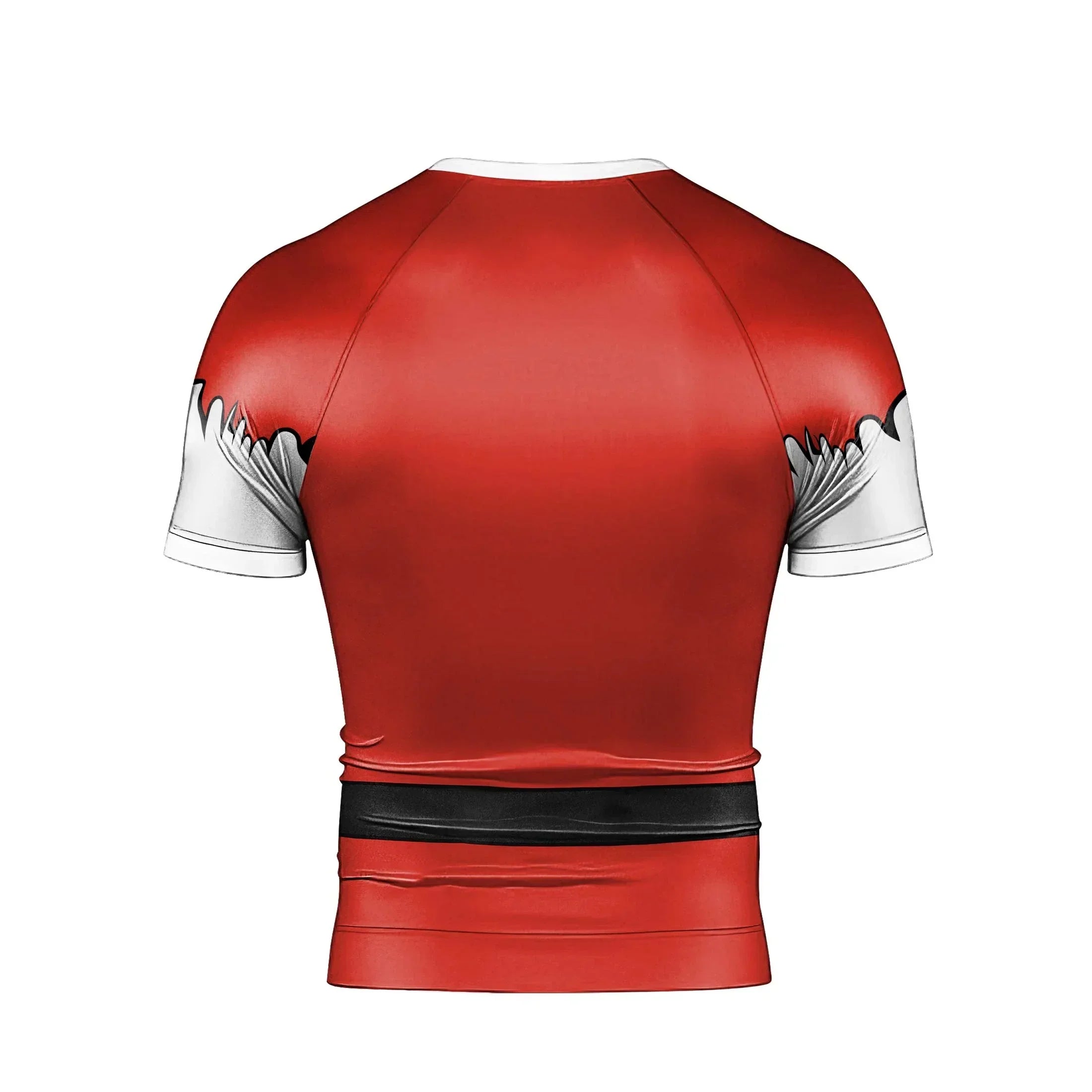 Christmas Santa Jiu Jitsu Men's Short Sleeve Rash Guard