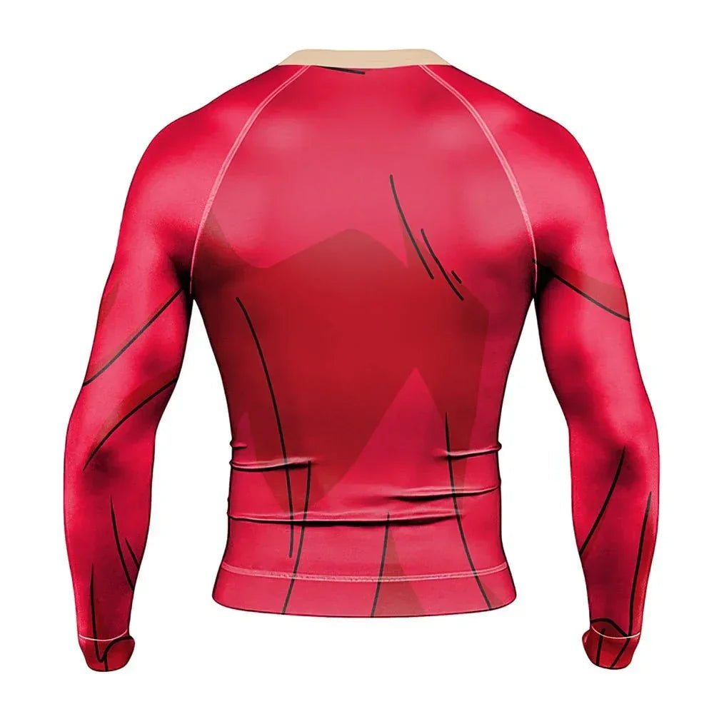 Classic Luffy Long Sleeve Rash Guard