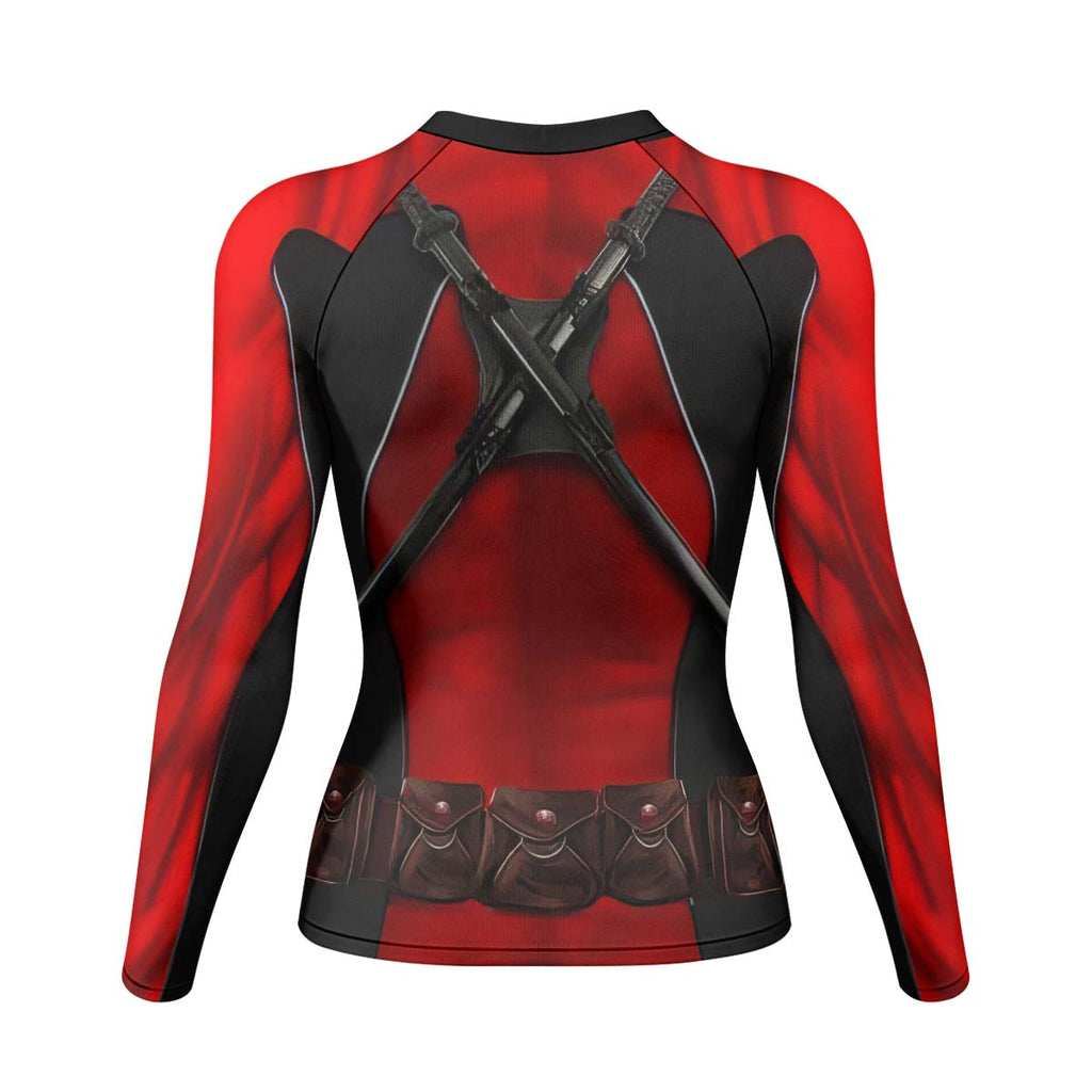 DeadPool Cosplay Rash Guard