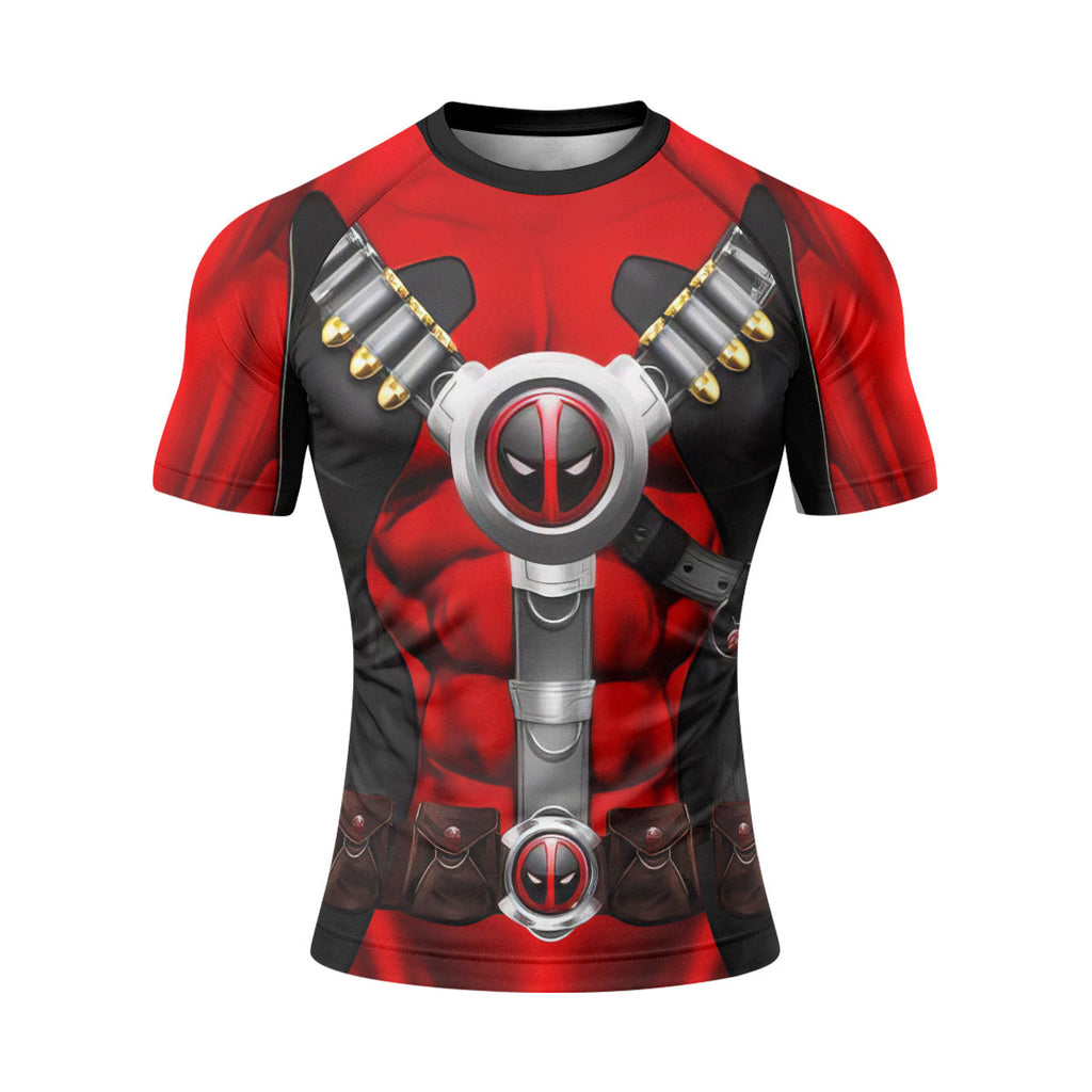 DeadPool Cosplay Rash Guard