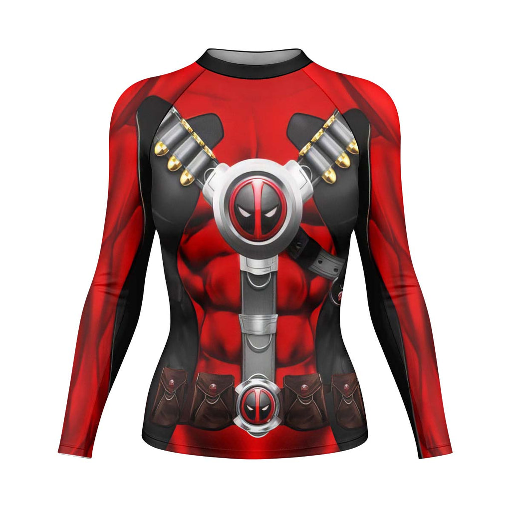 DeadPool Cosplay Rash Guard