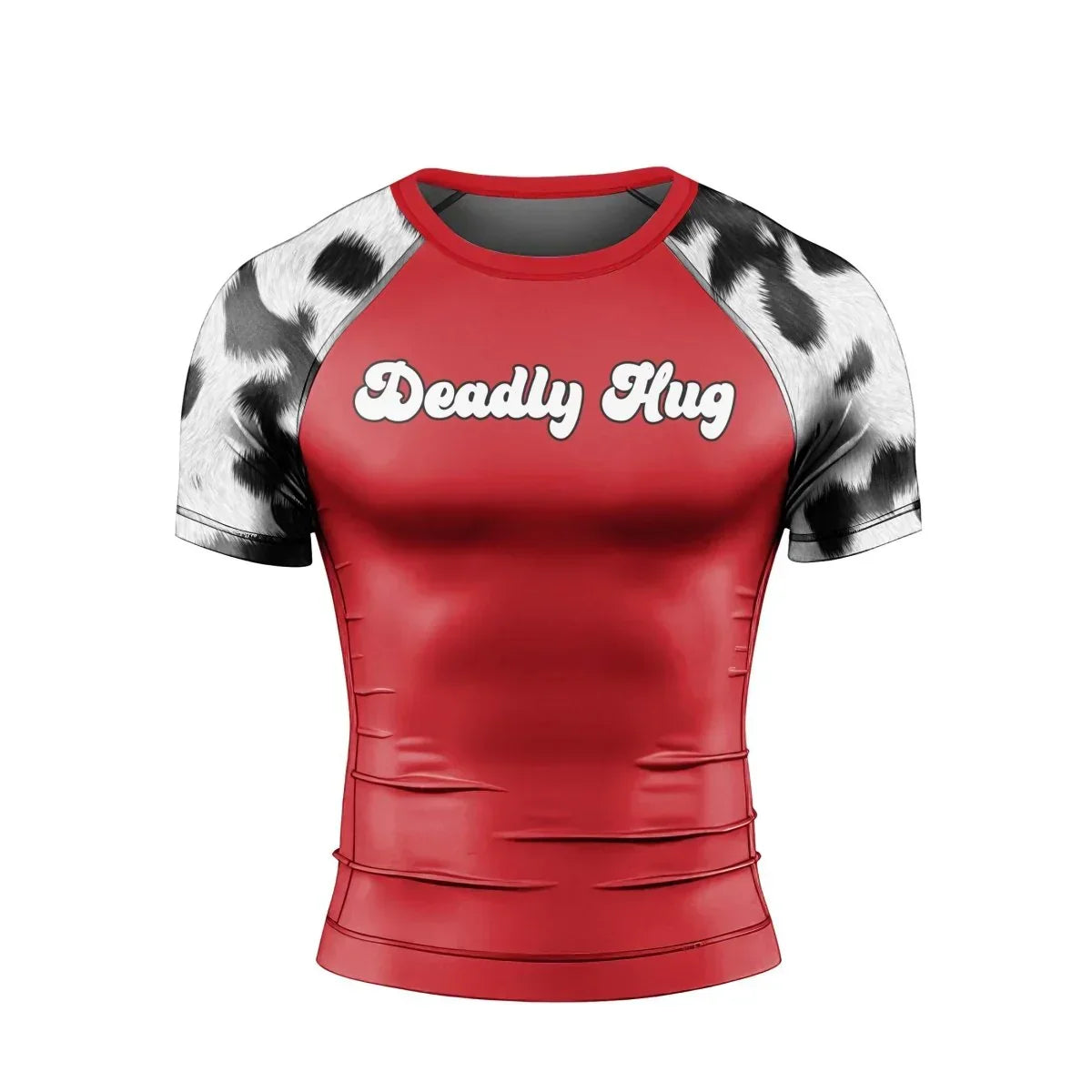 Deadly Hug Men's Short Sleeve Rash Guard