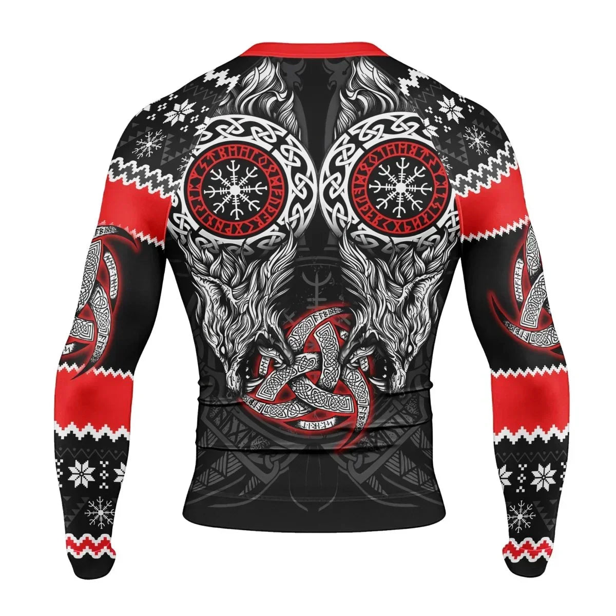 Fenrir Wolve Men's Long Sleeve Rash Guard