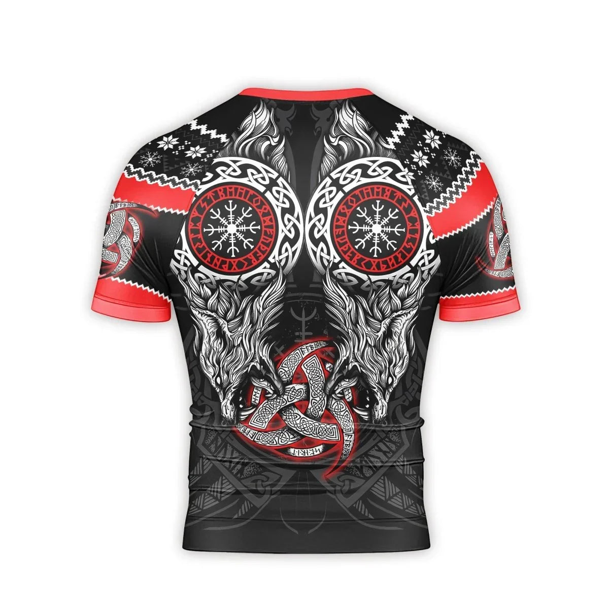 Fenrir Wolve Men's Short Sleeve Rash Guard