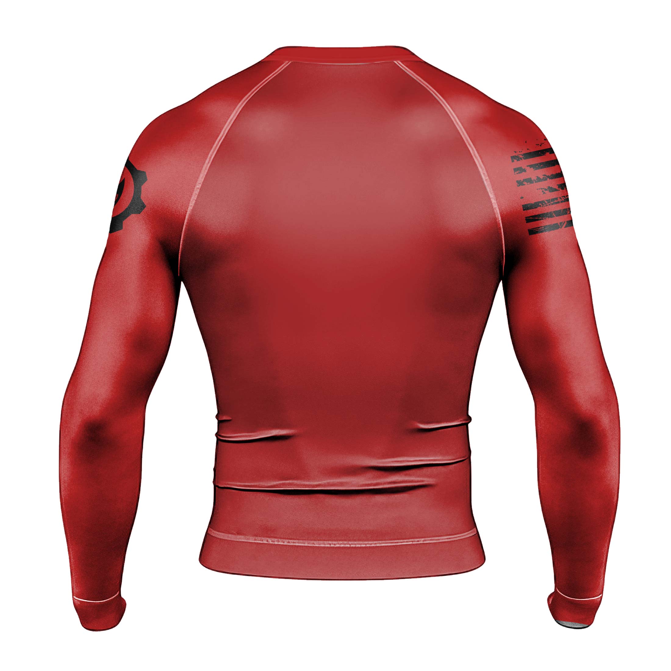 Fight or Fall Men's Long Sleeve Rash Guard