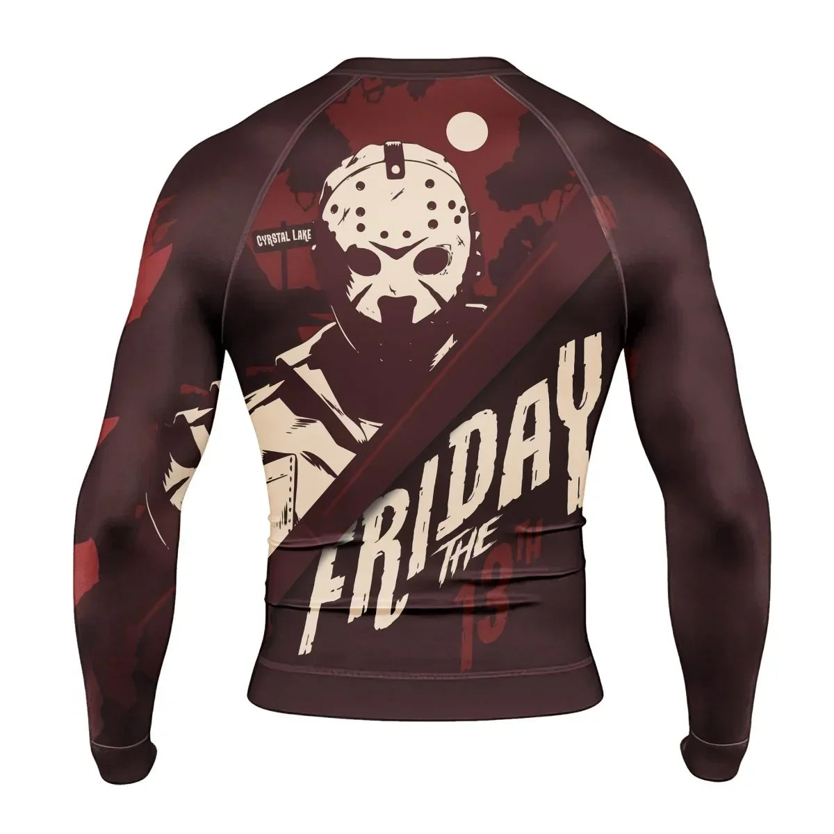 Friday the 13th Men's Long Sleeve Rash Guard