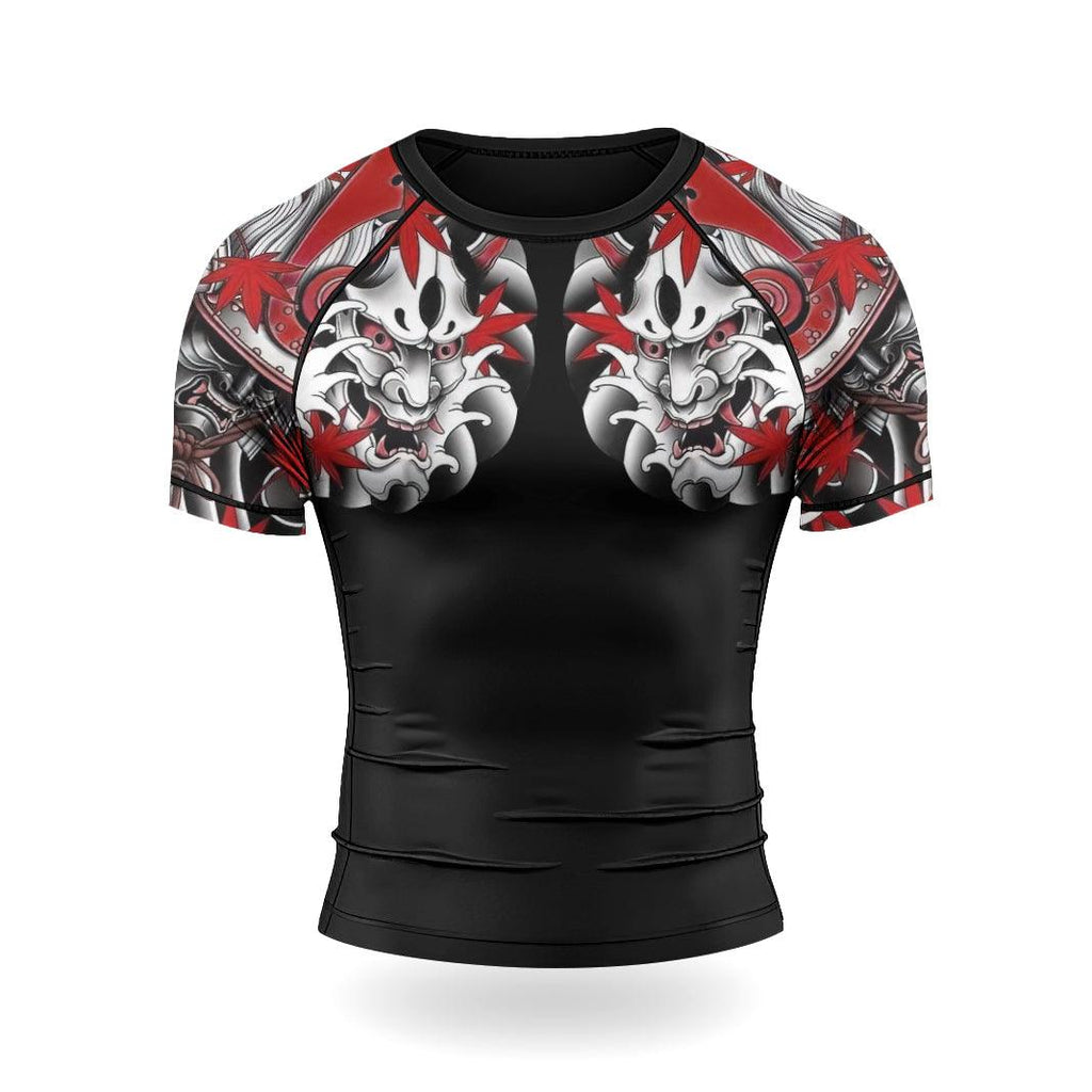 Rashninja Oni Shadows Men's Short Sleeve Rash Guard