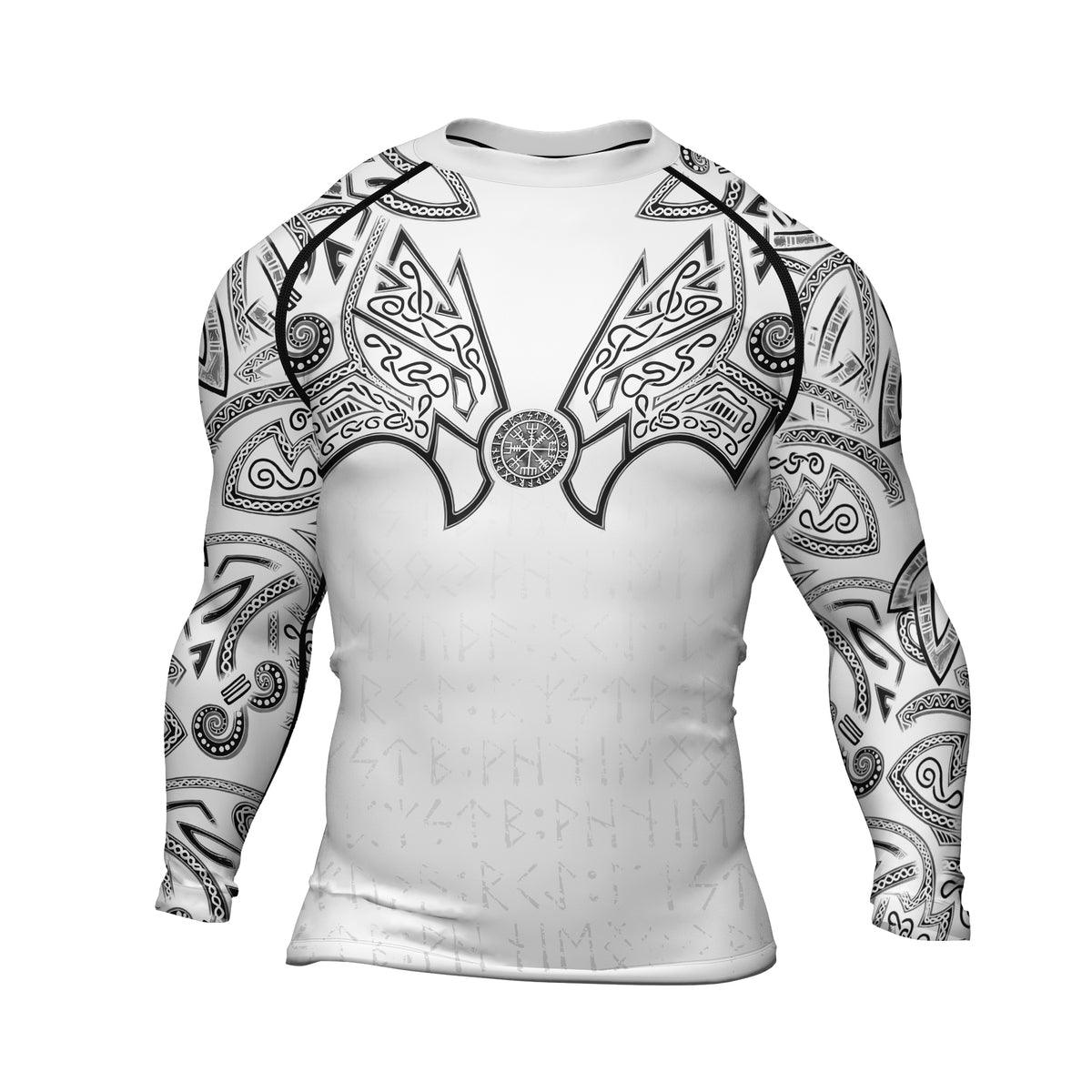 Rashninja Thor's Hammer Ranked Men's Long Sleeve Rash Guard