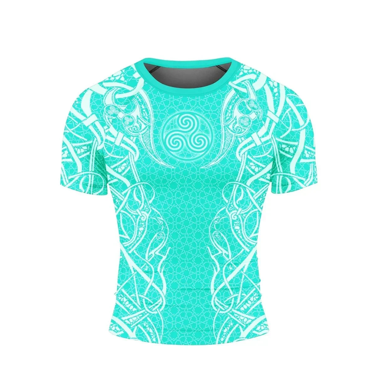 Fenrir Mount Of Odin Short Sleeve Rash Guard