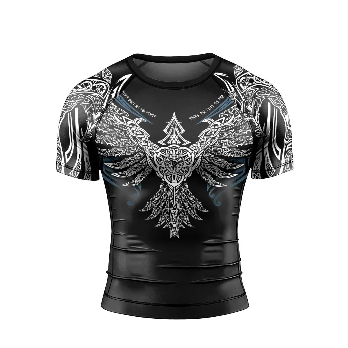 Muninn Eagle Men's Short Sleeve Rash Guard