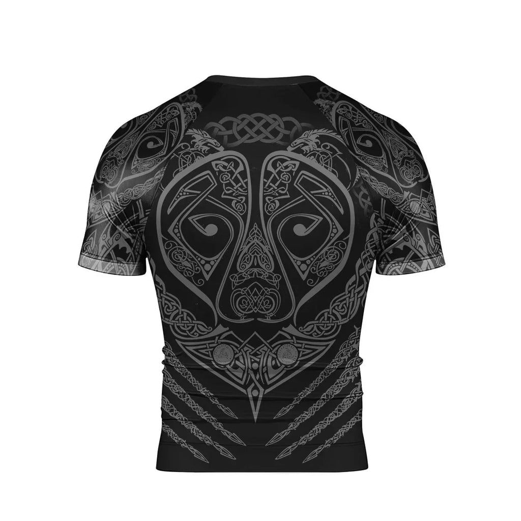 Viking Berserker Men's Short Sleeve Rash Guard