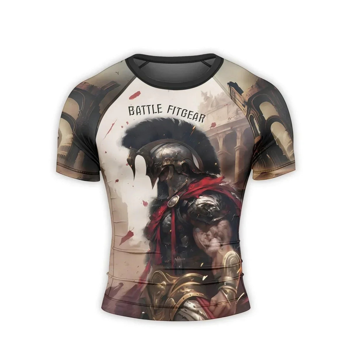 Gladiator Men's Short Sleeve Rash Guard