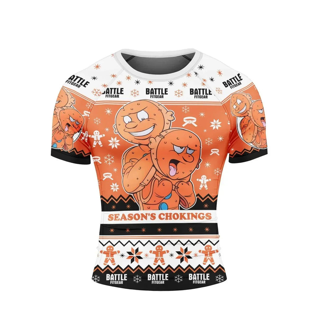 Season's Chokings Short Sleeve Rash Guard