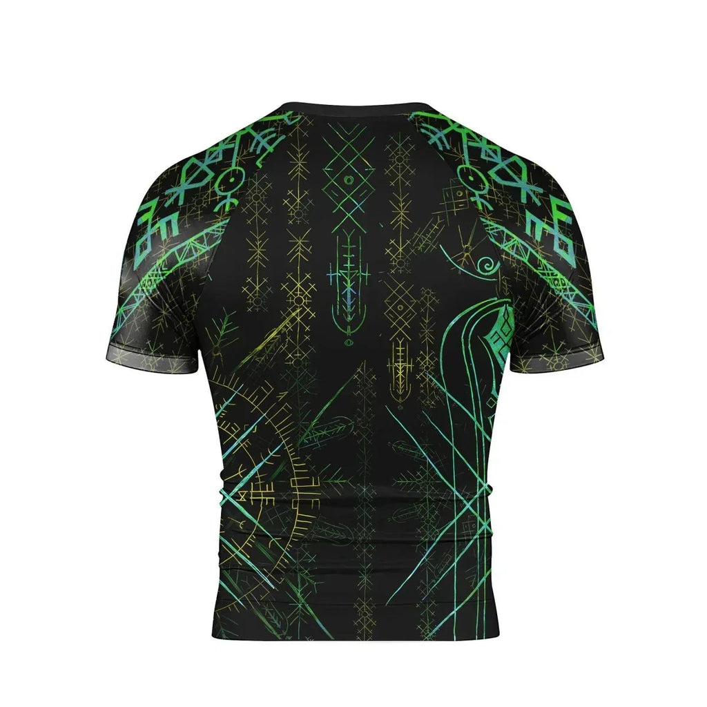 Valkyrie Warriors Of Odin Short Sleeve Rash Guard