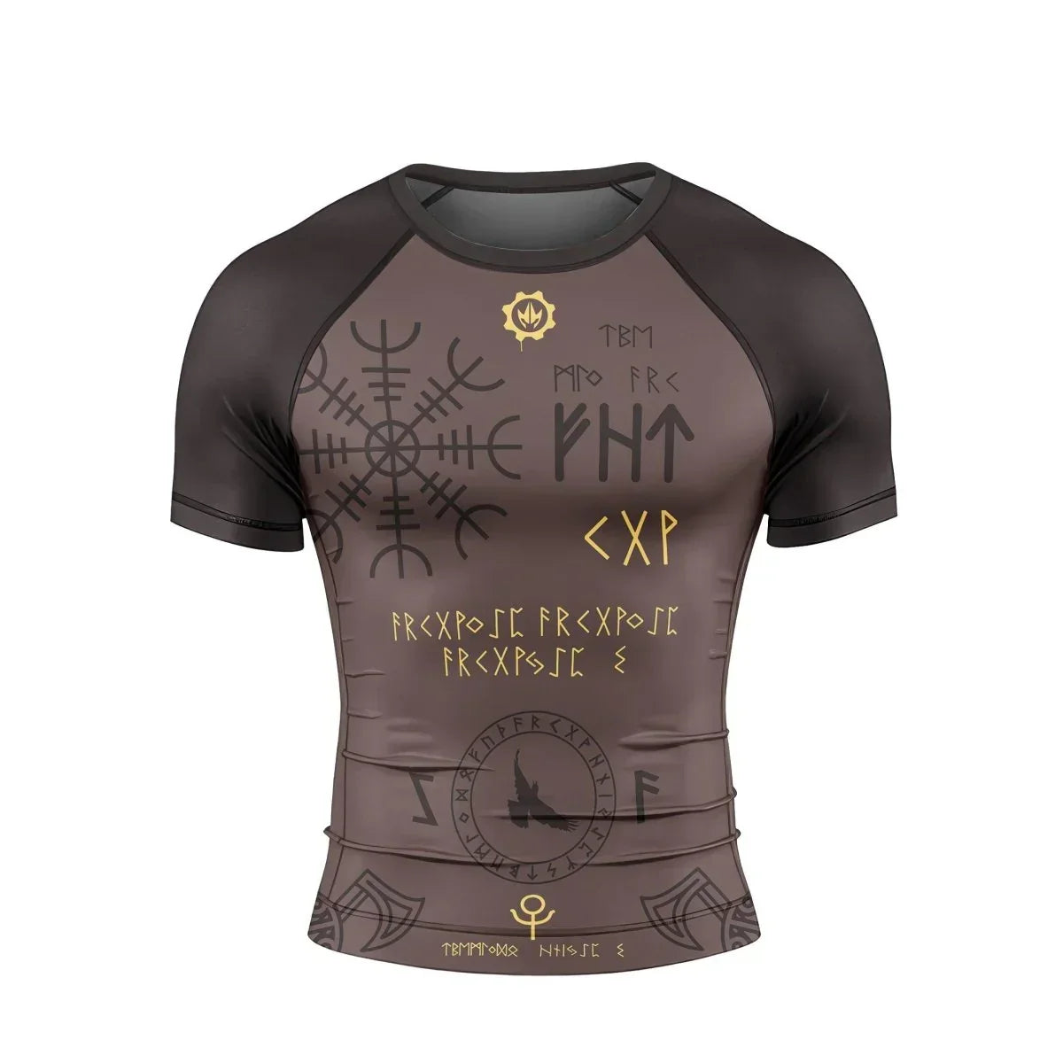 Viking Valhalla Rune Short Sleeve Rash Guard