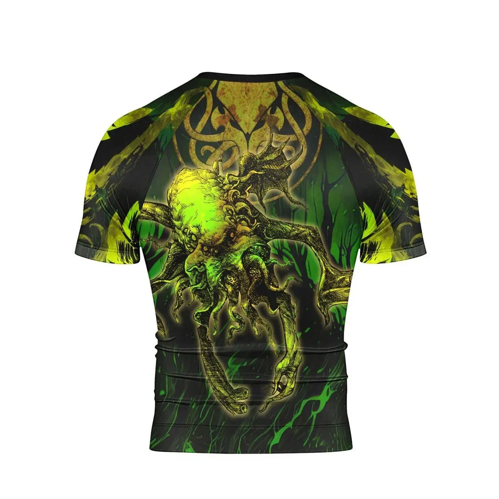 Hungry Of Cthulhu Short Sleeve Rash Guard