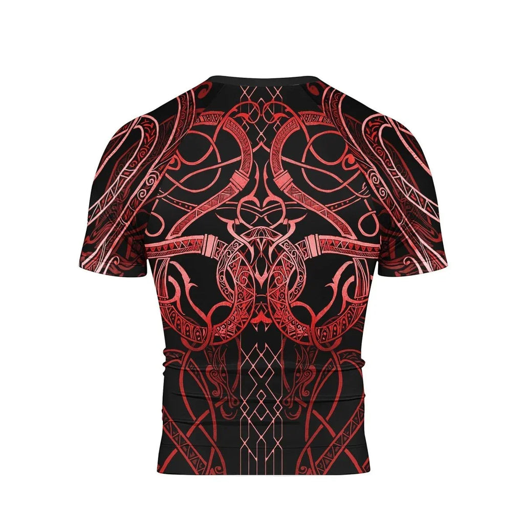 Viking Dragon Short Sleeve Rash Guard