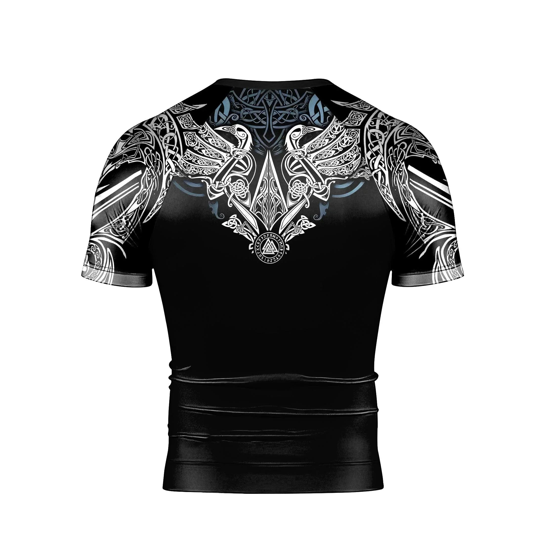 Muninn Eagle Men's Short Sleeve Rash Guard