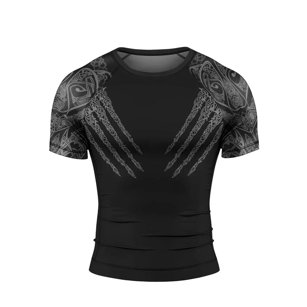 Viking Berserker Men's Short Sleeve Rash Guard