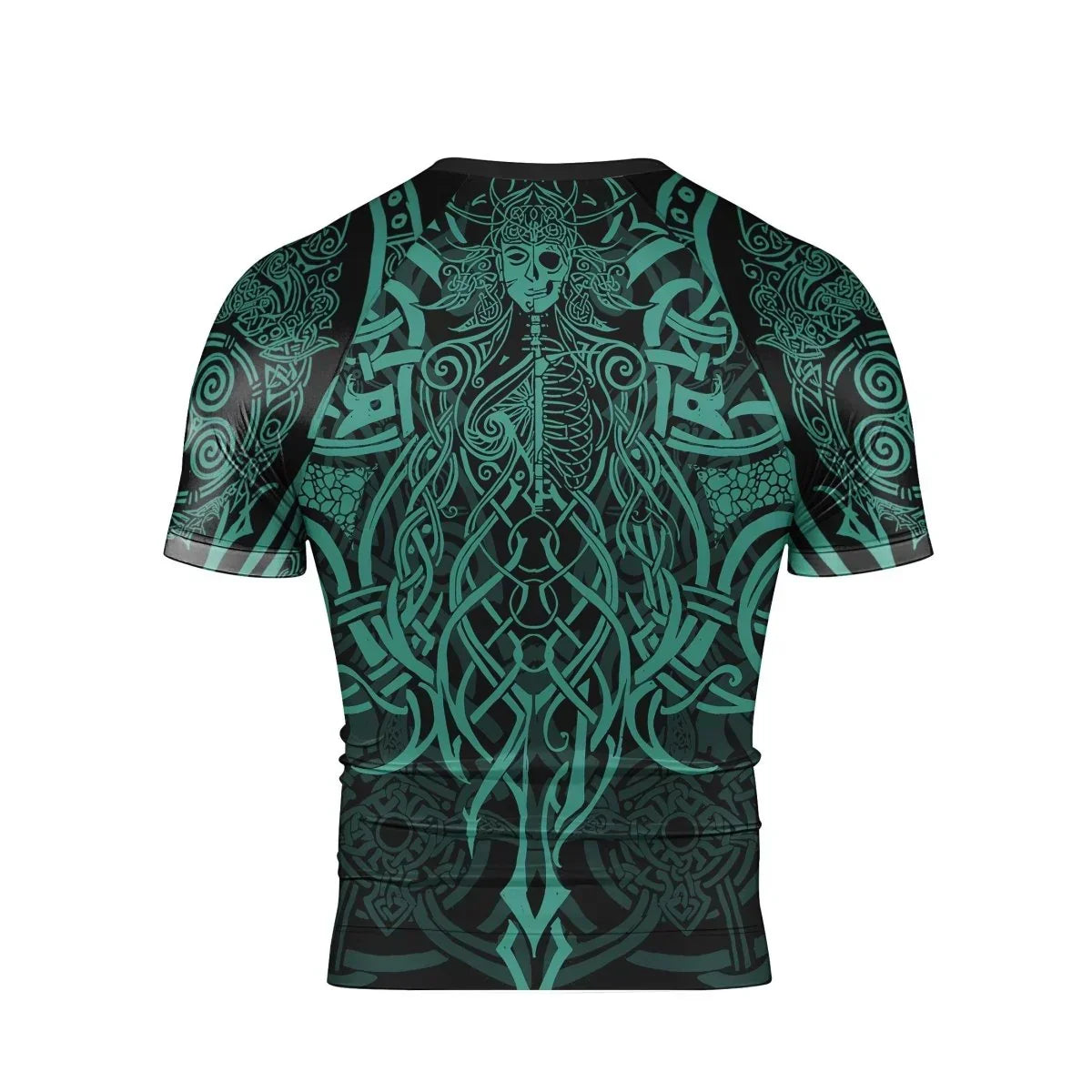 Viking Rune Celtic Men's Short Sleeve Rash Guard