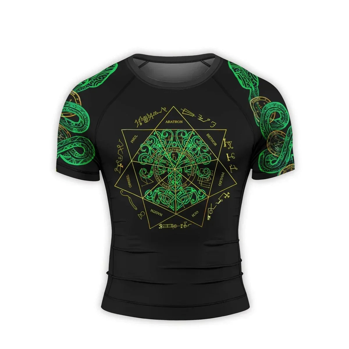 Viking World Tree Men's Short Sleeve Rash Guard