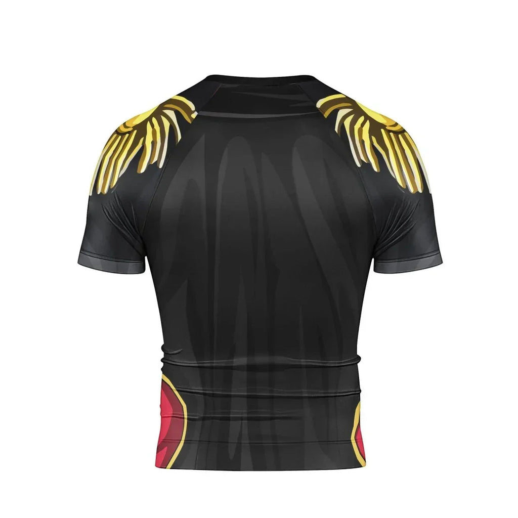 Teach One Piece Short Sleeve Rash Guard