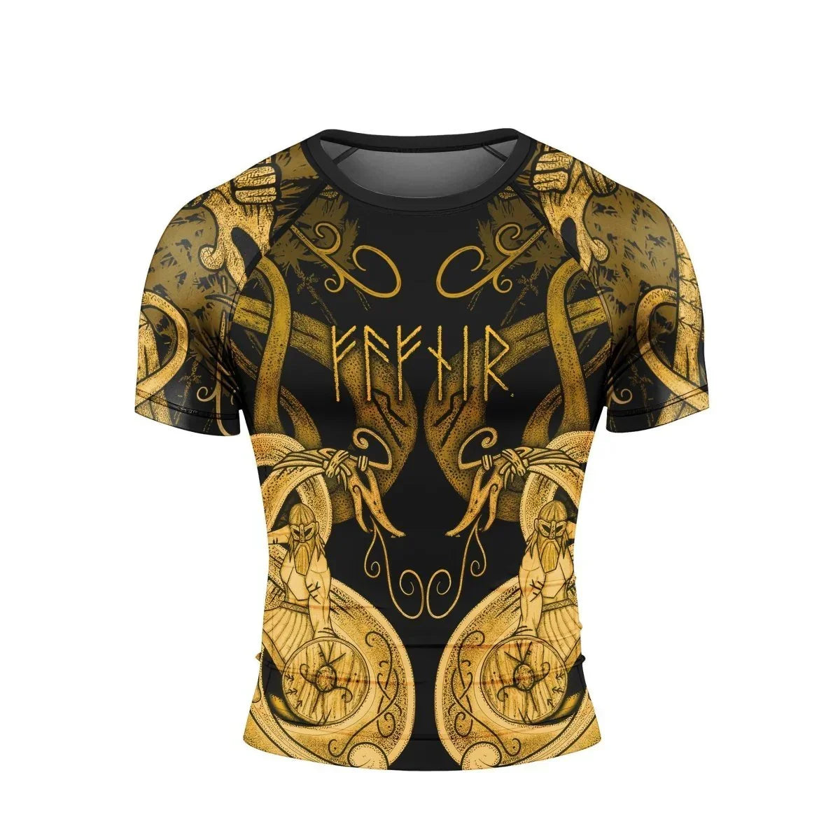 Thor Son Of Odin Men's Short Sleeve Rash Guard