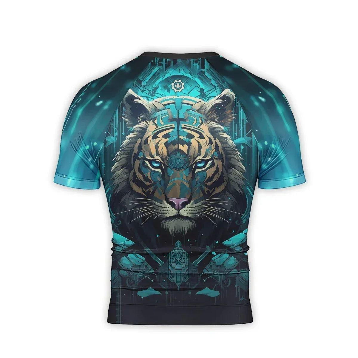 Tiger Light Men's Short Sleeve Rash Guard