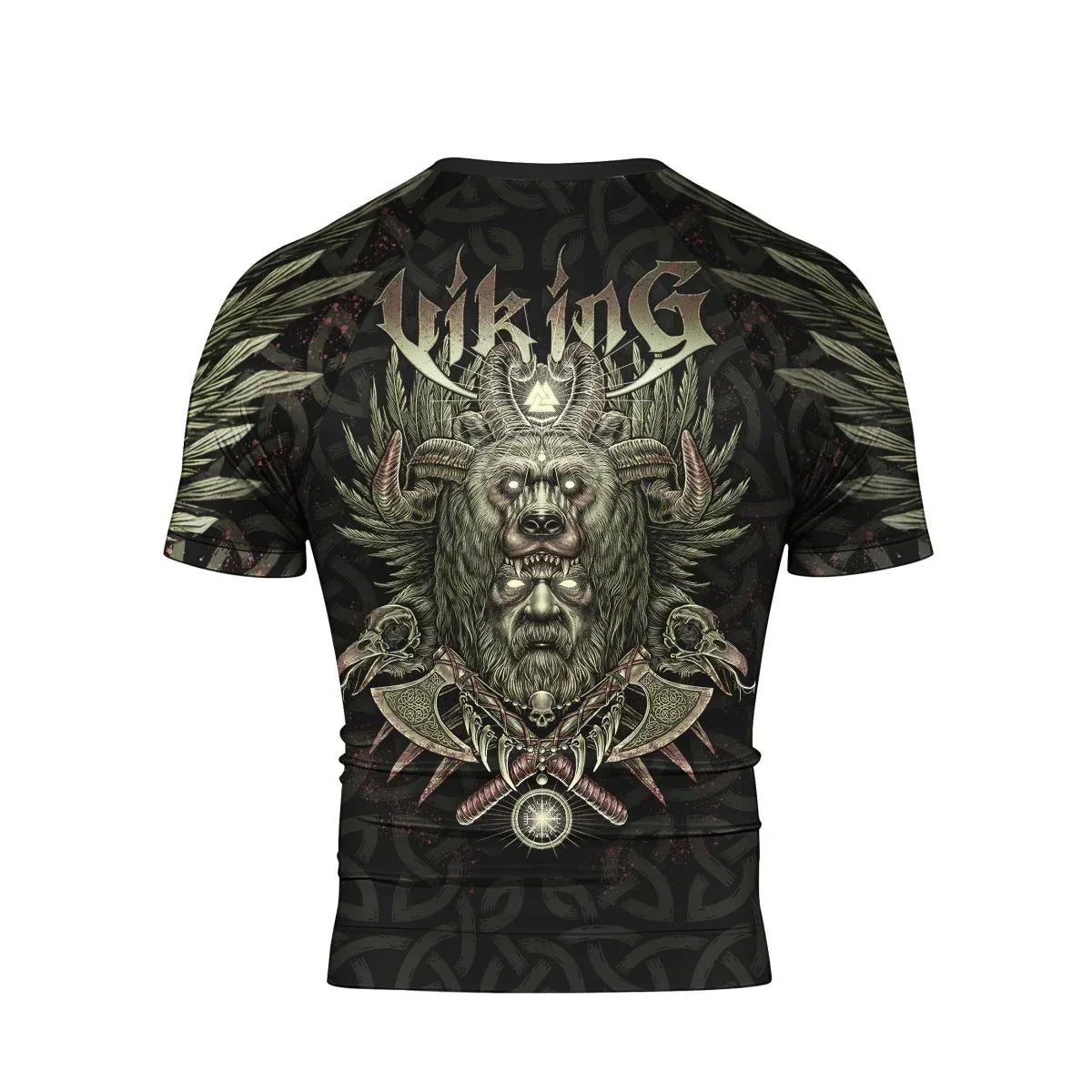Berserker Warrior Short Sleeve Rash Guard