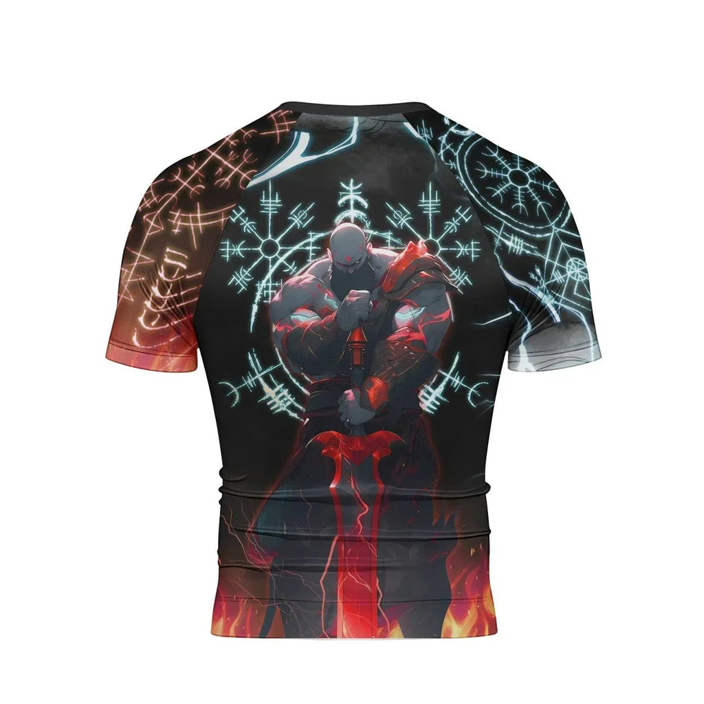 God Of War Short Sleeve Rash Guard