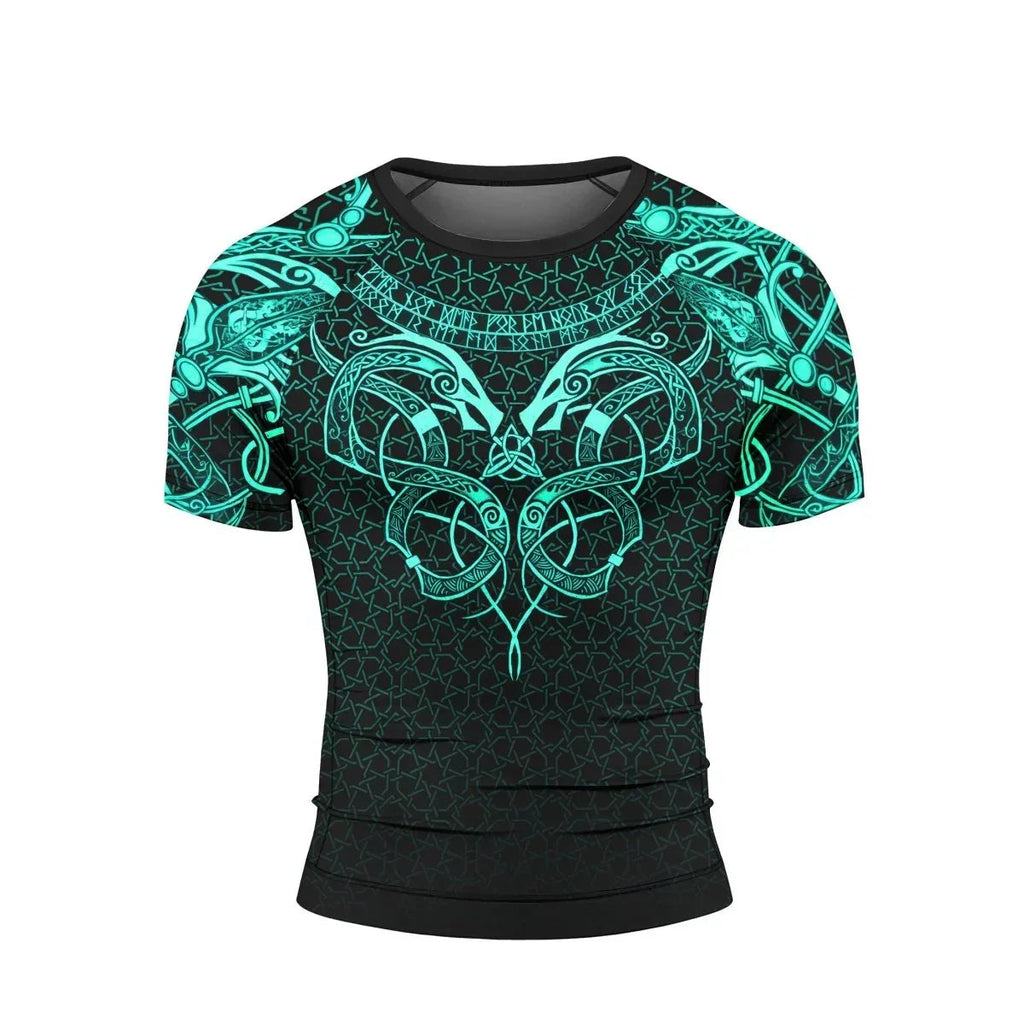 Viking Jormungandr Short Sleeve Rash Guard