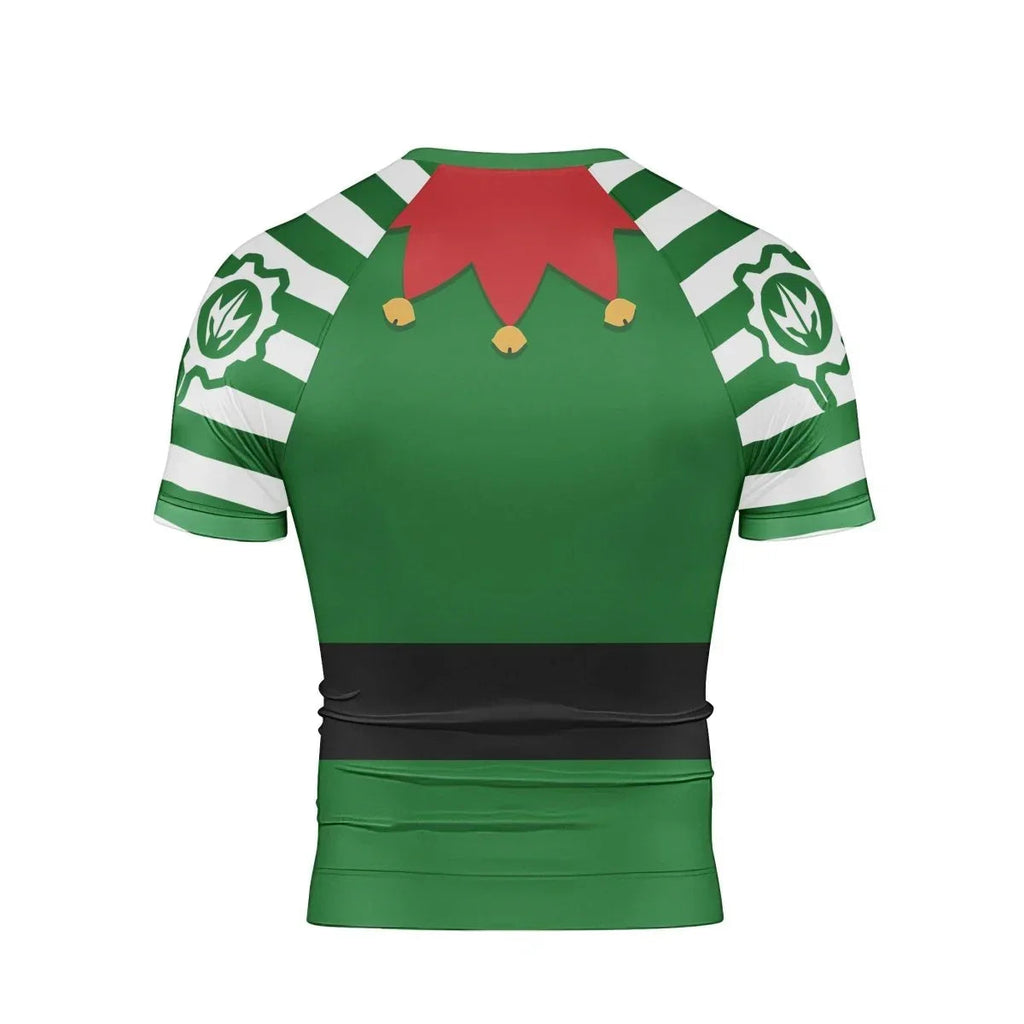 Santa's Elf Short Sleeve Rash Guard