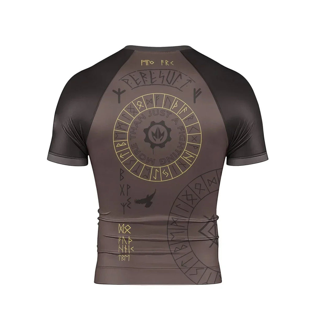 Viking Valhalla Rune Short Sleeve Rash Guard