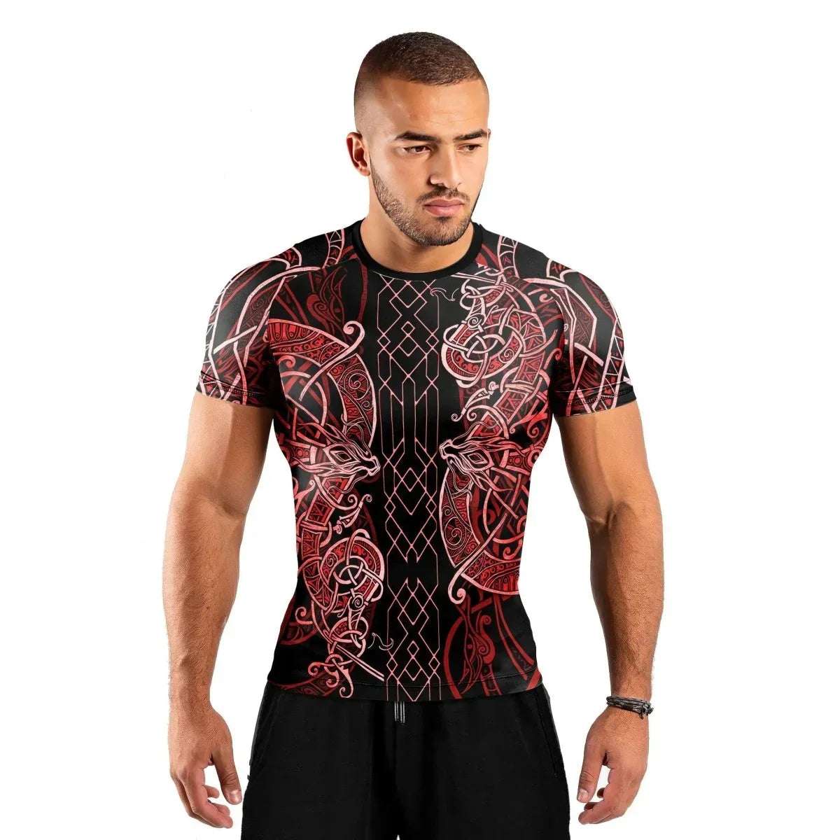 Viking Dragon Short Sleeve Rash Guard