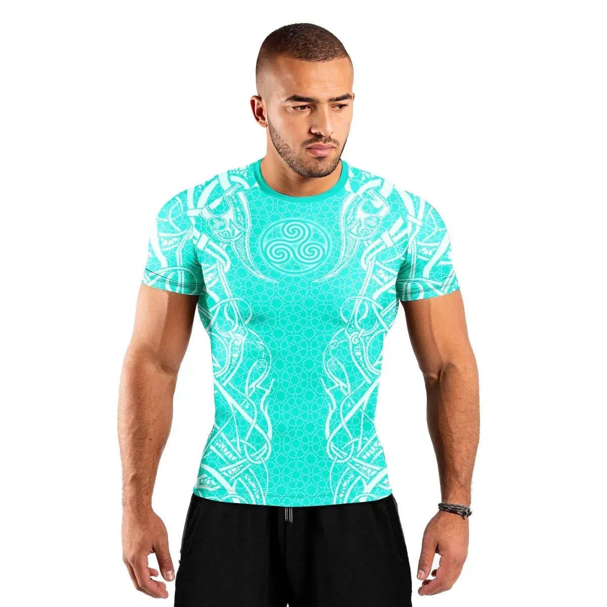 Fenrir Mount Of Odin Short Sleeve Rash Guard