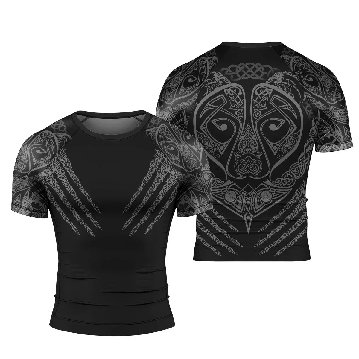 Viking Berserker Men's Short Sleeve Rash Guard