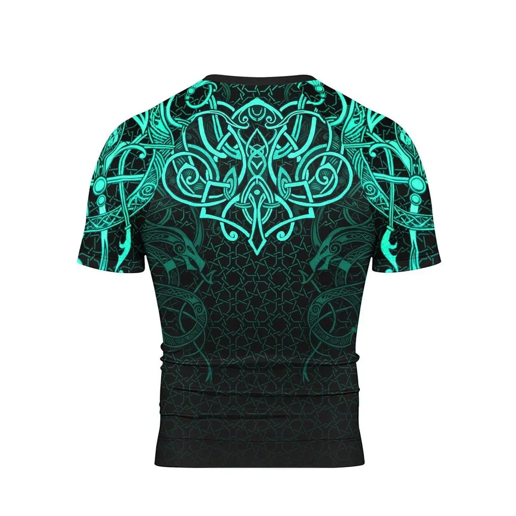 Viking Jormungandr Short Sleeve Rash Guard