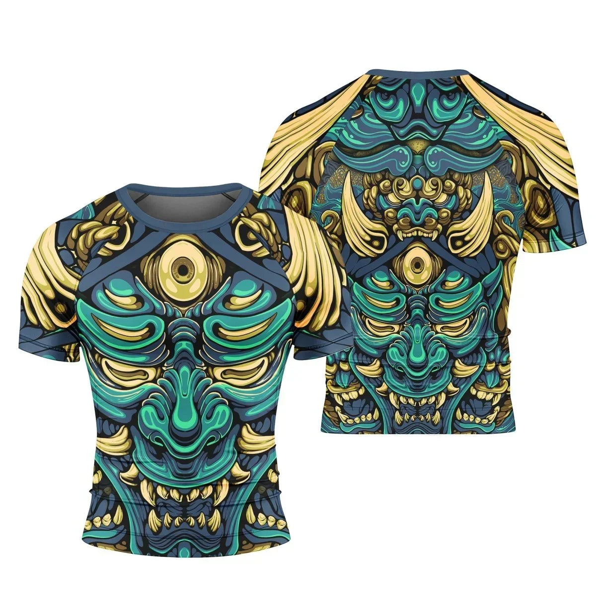 Seven Eye Oni Short Sleeve Rash Guard