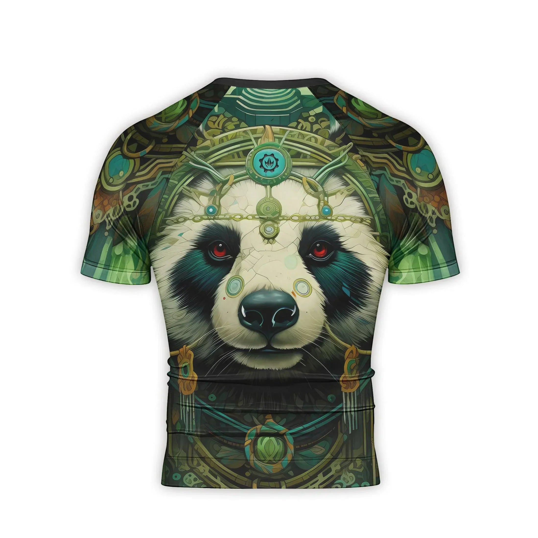 Native Panda Men's Short Sleeve Rash Guard